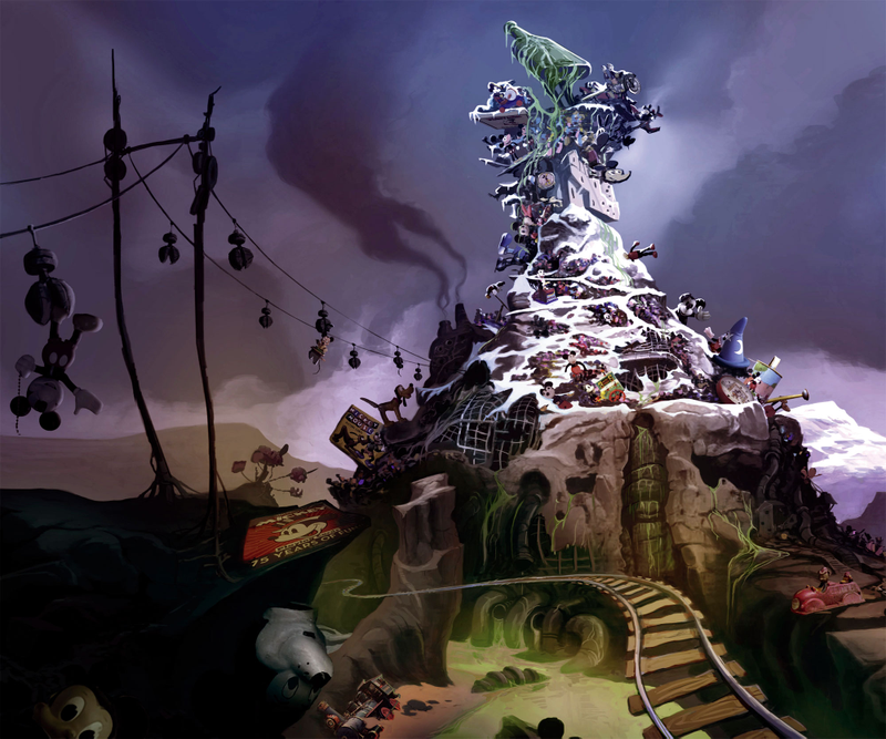 Illustration for article titled The Epic Art of Epic Mickey